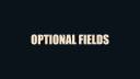 Optional fields